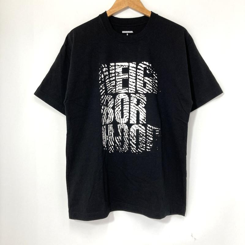NEIGHBORHOOD ネイバーフッド 22AW ブラック カレッジロゴ ロングT 