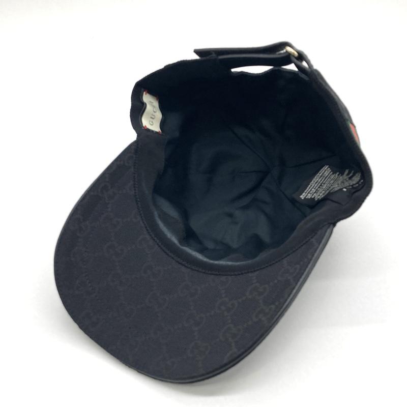 GUCCI（グッチ） ベースボールキャップ GGキャンバス 男女兼用 Sサイズ