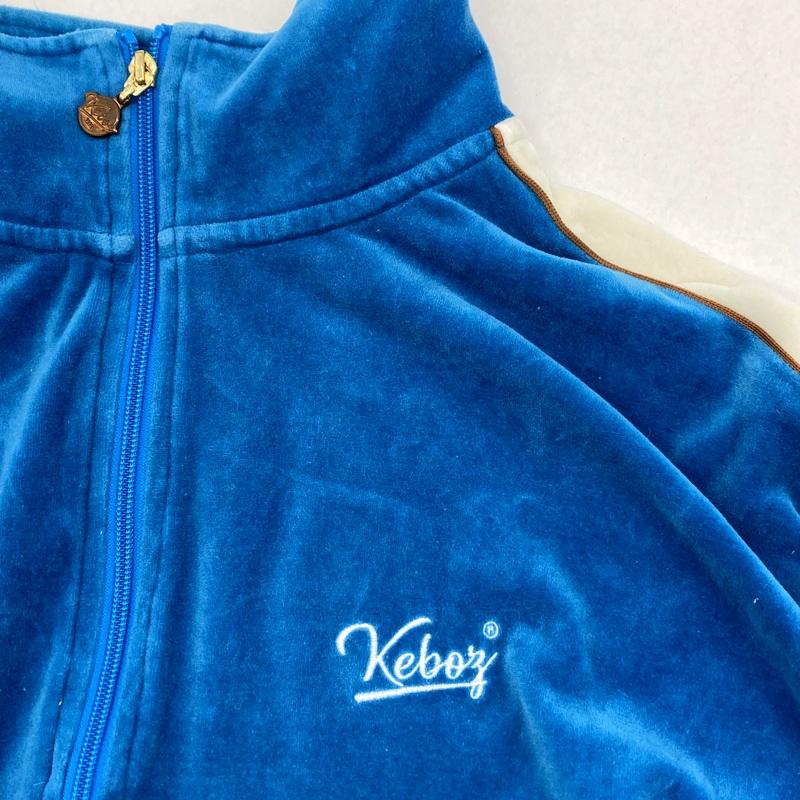 Keboz ジャージ セットアップ トラックジャケット トラックパンツ ベロア調 keboz ベロア ジャージ セットアップ トラックジャケット ワンポイント