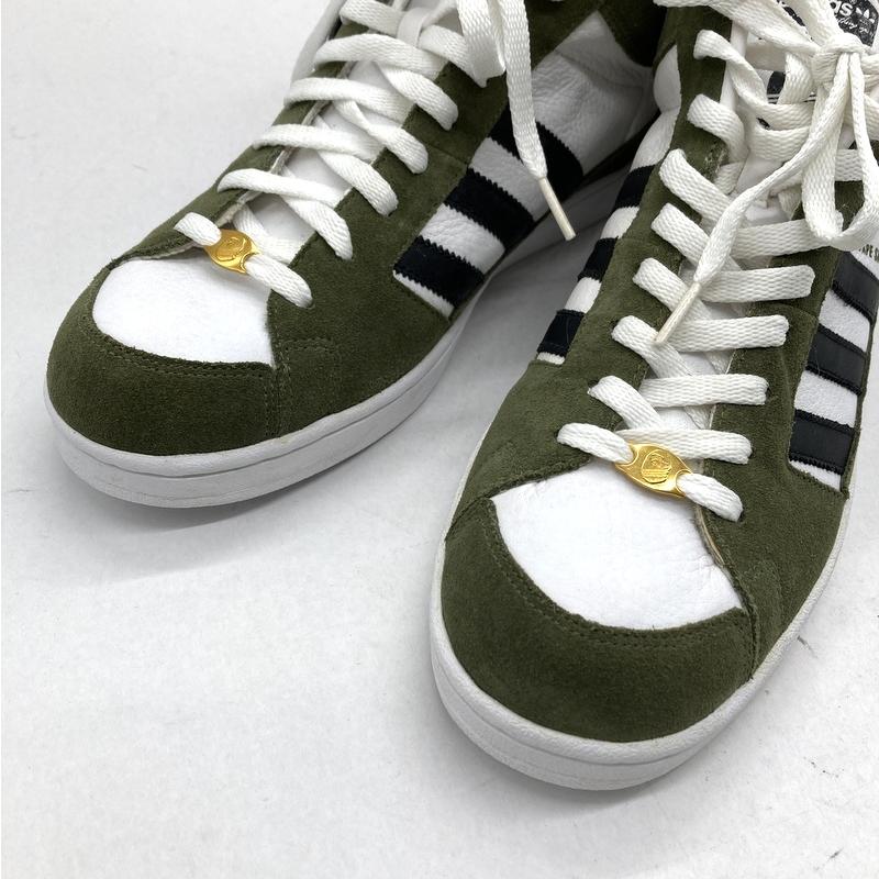 adidas A BATHING APE アディダス エイプ スニーカー SUPERSTAR APE SKATE 040049 観賞用 スーパー エイプ スケート メンズ 29.5cm 靴 B15278◆の画像