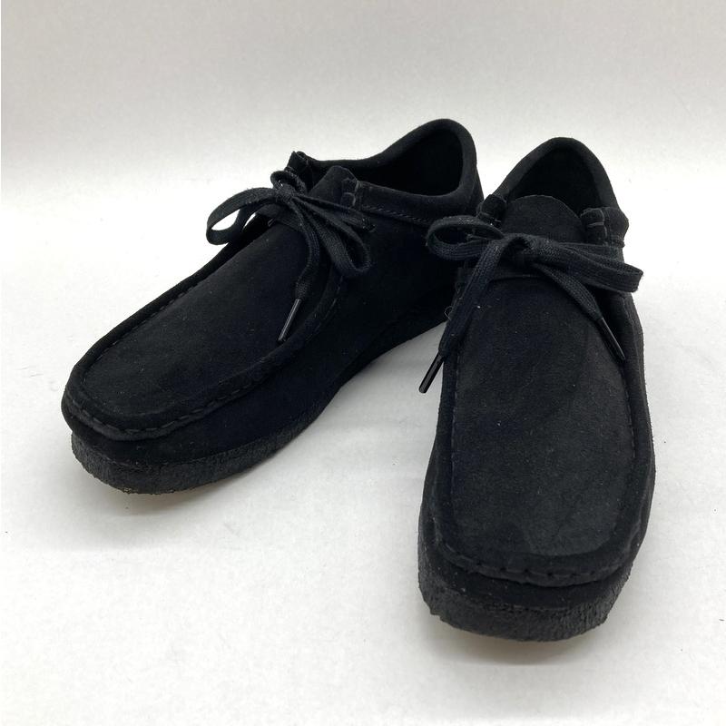 クラークス　オリジナルズ　ワラビー　ブラック　黒　27.5 スエード UK9.5 Wallabee / メンズ ワラビー（ブラックスエード） -Clarks (クラークス