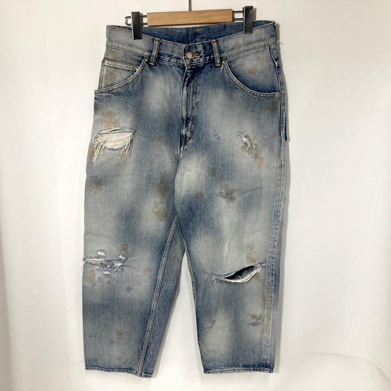 ANCELLM（アンセルム） セルビッジテーパード5ポケットデニムパンツ