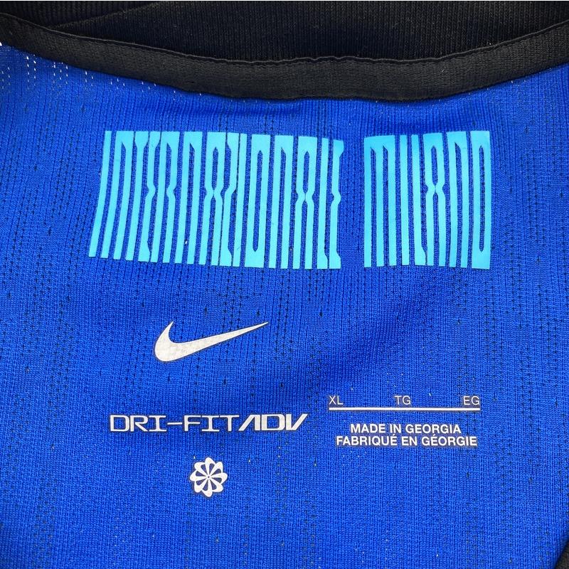インテル・ミラノ Nike 半袖ジャージ 新品タグ付き。サイズXL. NIKE（ナイキ） インテル・ミラノ 2024-2025 ホームマッチジャージ