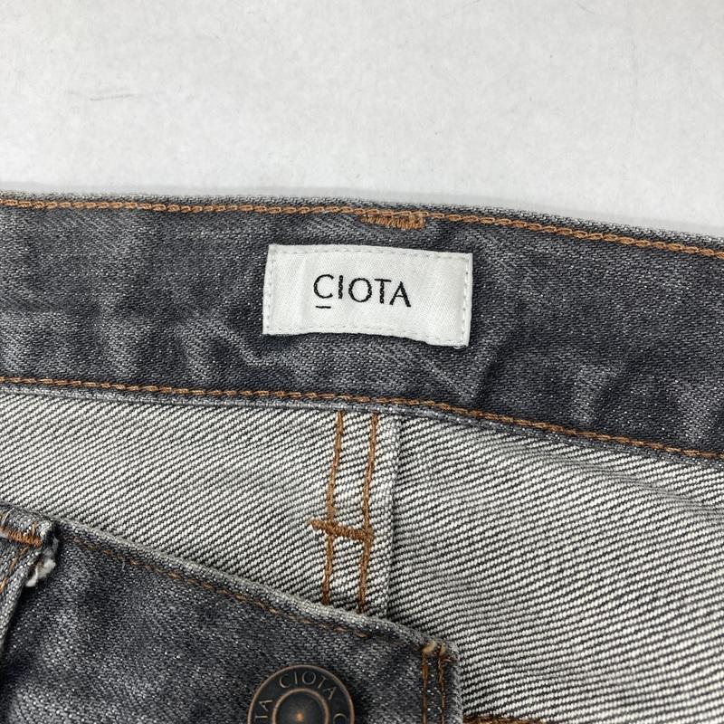 CIOTA（シオタ） スビンコットン 13.5oz テーパードデニムパンツ NPTM 