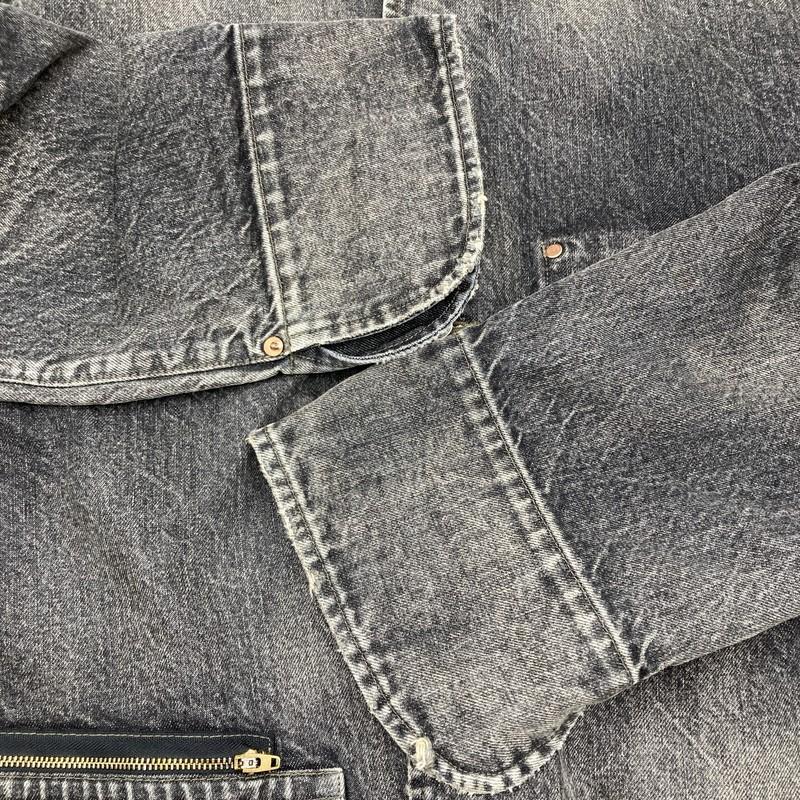 doublet（ダブレット） デニムジャケット 25SS USED FINISH DENIM