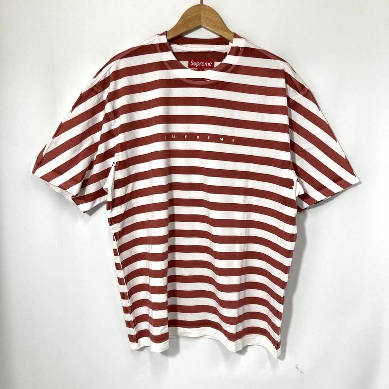 Supreme（シュプリーム） Tシャツ 半袖 クルーネック ボーダー