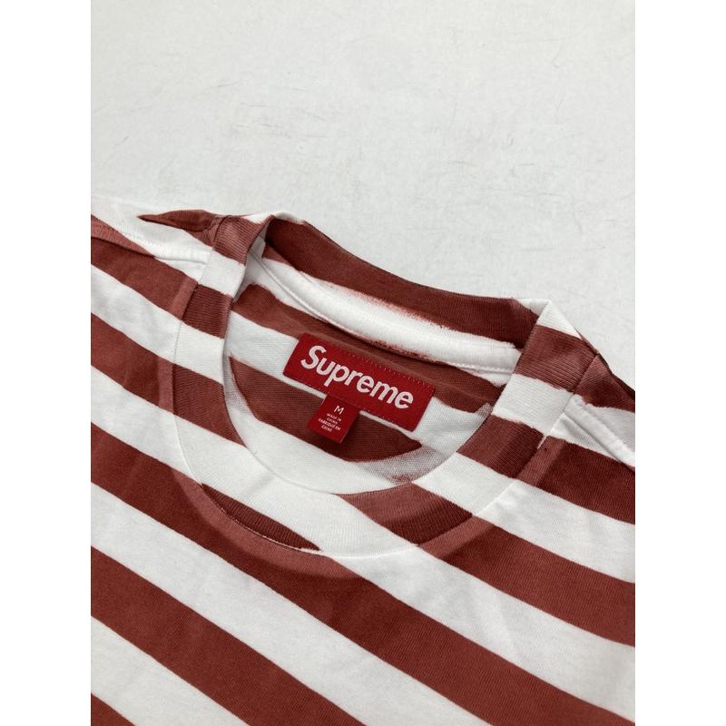 Supreme（シュプリーム） Tシャツ 半袖 クルーネック ボーダー