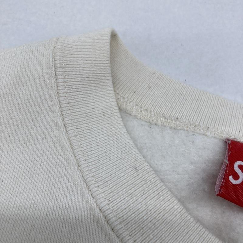 Supreme アイボリー スウェット　ミニロゴ Supreme（シュプリーム） 【数量限定特別価格】 新品 SUPREME Box Logo