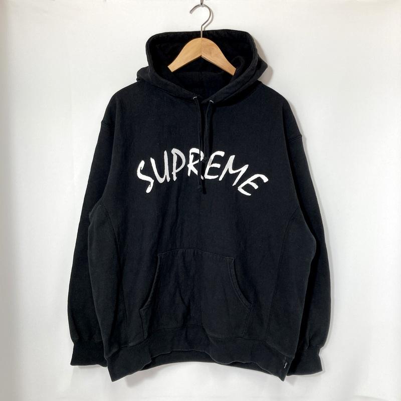 Supreme（シュプリーム） 刺繍ロゴフーディー パーカー メンズ Lサイズ