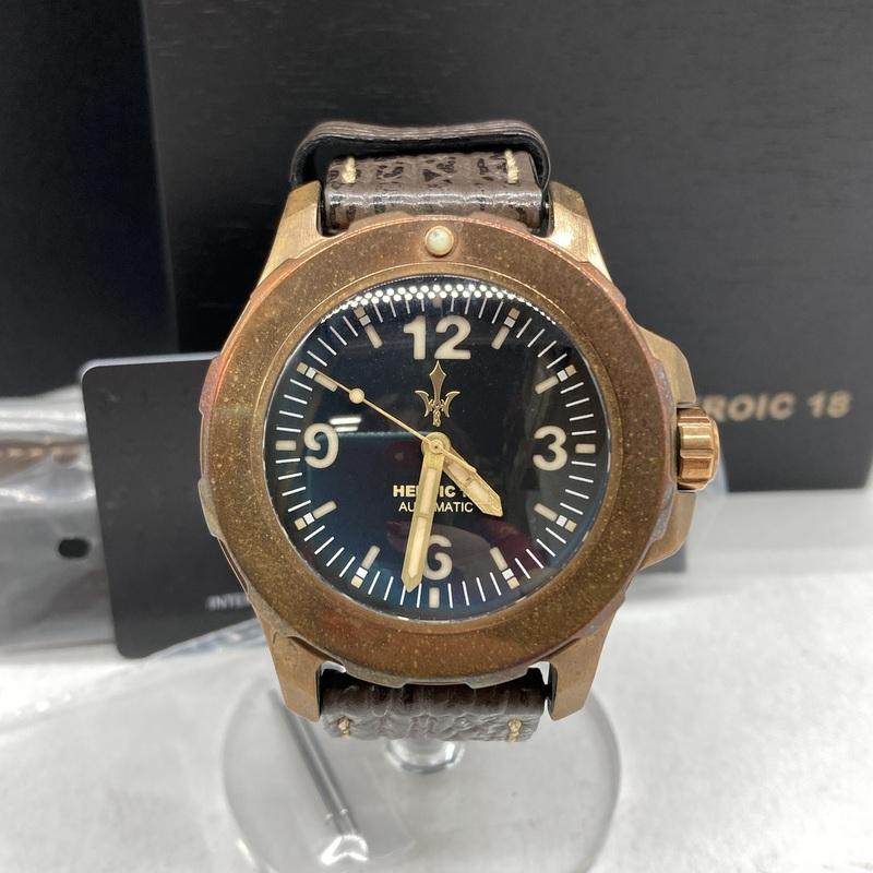 コレクション整理！HEROIC 18 ブロンズダイバー M8400 自動巻き 