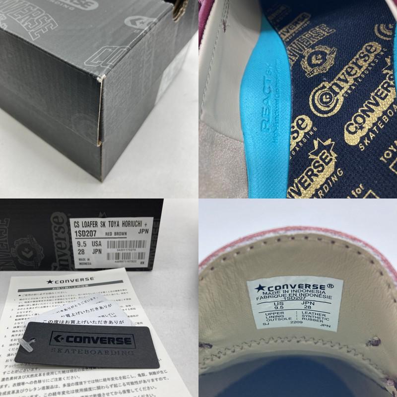 CONVERSE SKATEBOARDING コンバース CSローファーSKトウヤホリウチ 