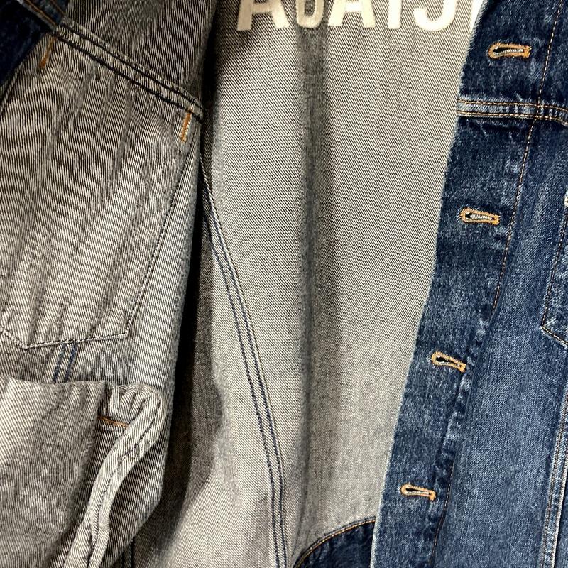 BALENCIAGA（バレンシアガ） バックロゴデニムジャケット メンズ