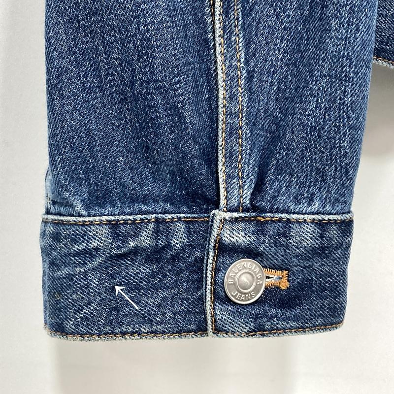 BALENCIAGA（バレンシアガ） バックロゴデニムジャケット メンズ
