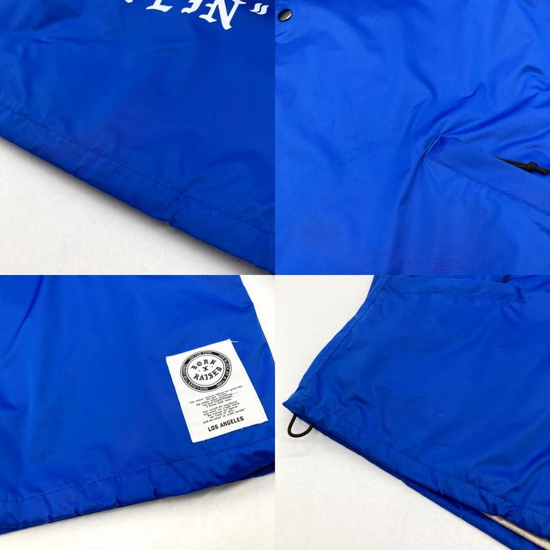 BORN x RAISED ボーンアンドレイズド THE TOWN COACH JACKET ザタウン