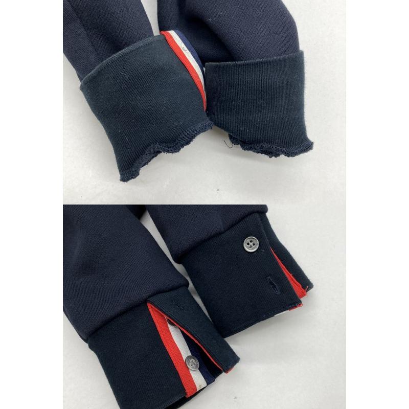 Thom Browne トムブラウン パーカー フーディー ジップアップ  MJT153A 03377 メンズ Sサイズ ネイビー トップス A15602◆の画像