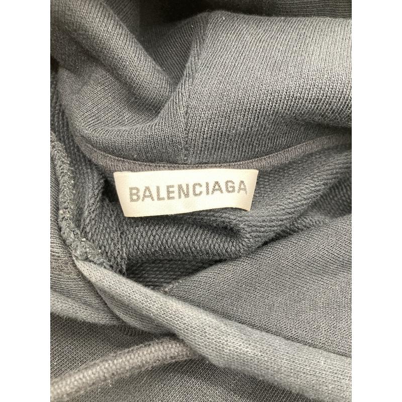 BALENCIAGA（バレンシアガ） フーディー BBロゴプリント プルオーバー