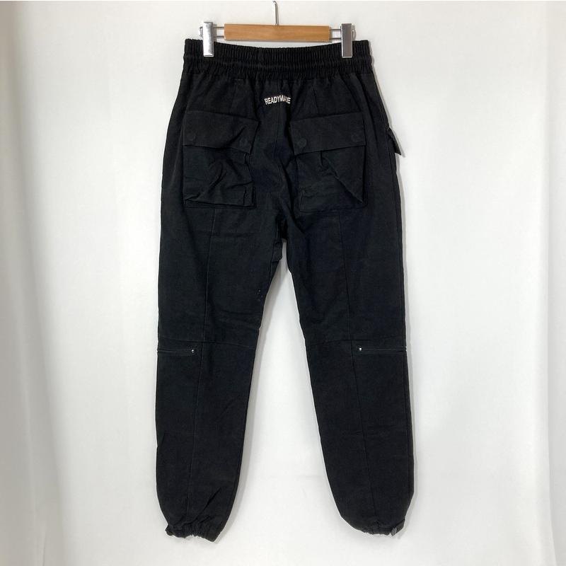READUMADE レディメイド FIELD PANTS フィールドパンツ RE-CO-BK-00-00-82 メンズ サイズ1 ブラック ボトム A15750◆の画像