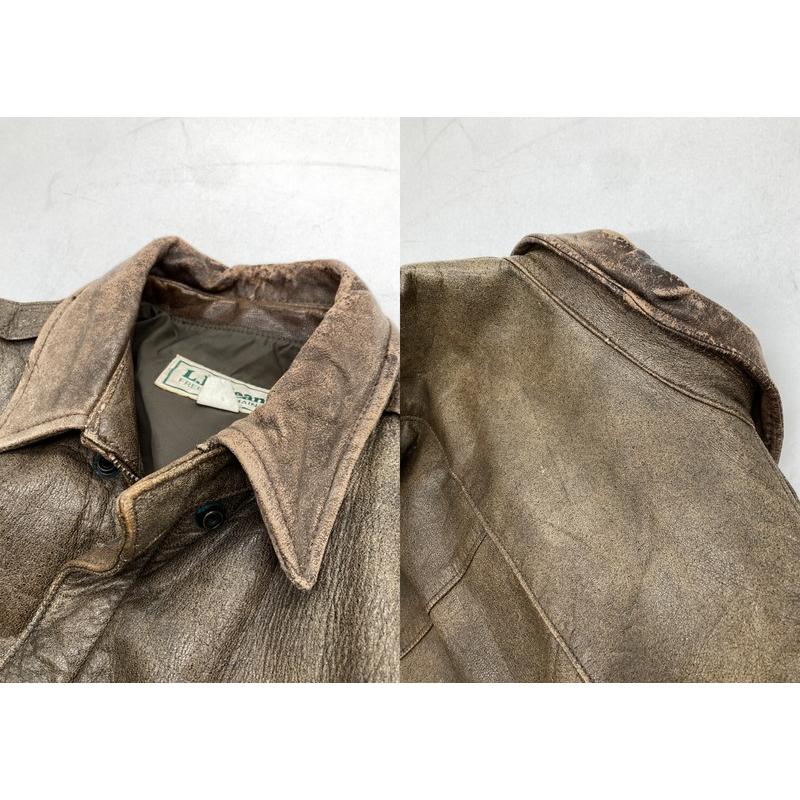 L.L.Bean（エルエルビーン） レザージャケット A-2 フライトジャケット