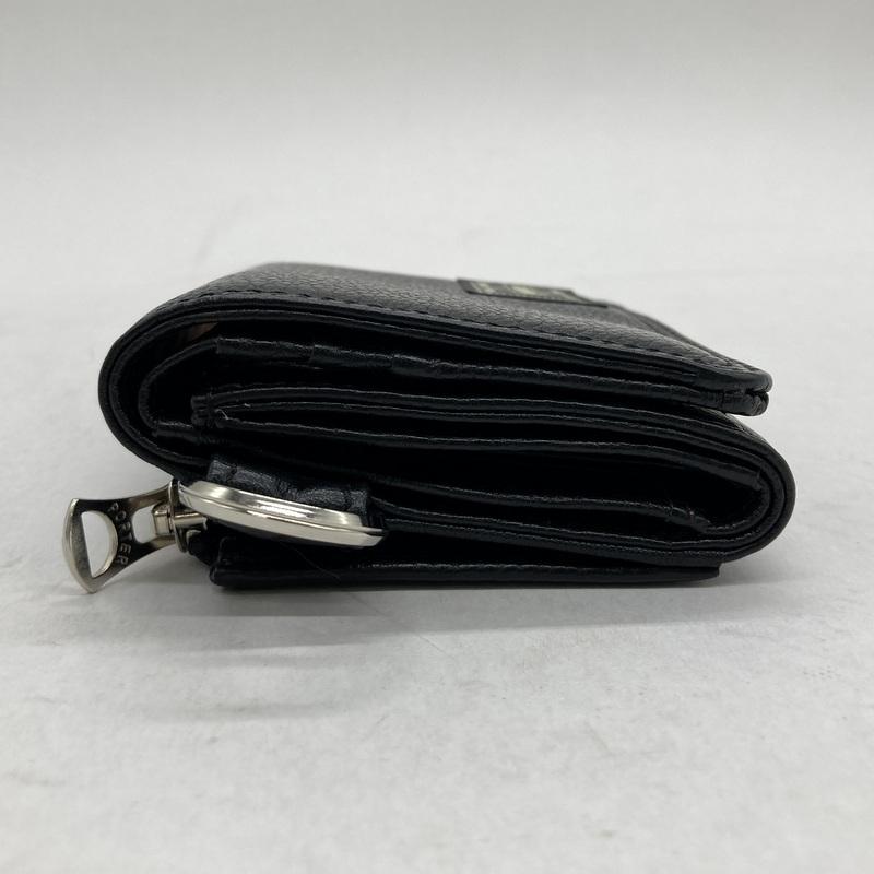 PORTER ポーター 三つ折り財布 CALM 041-03121 美品 ブラック 服飾