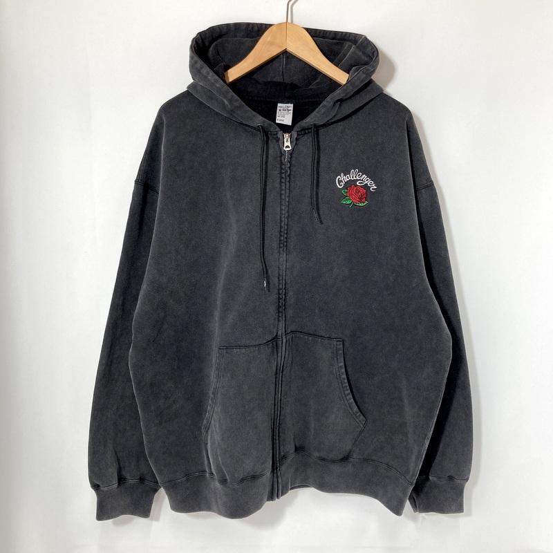CHALLENGER（チャレンジャー） ROSE ZIP HOODIE ローズジップフーディ