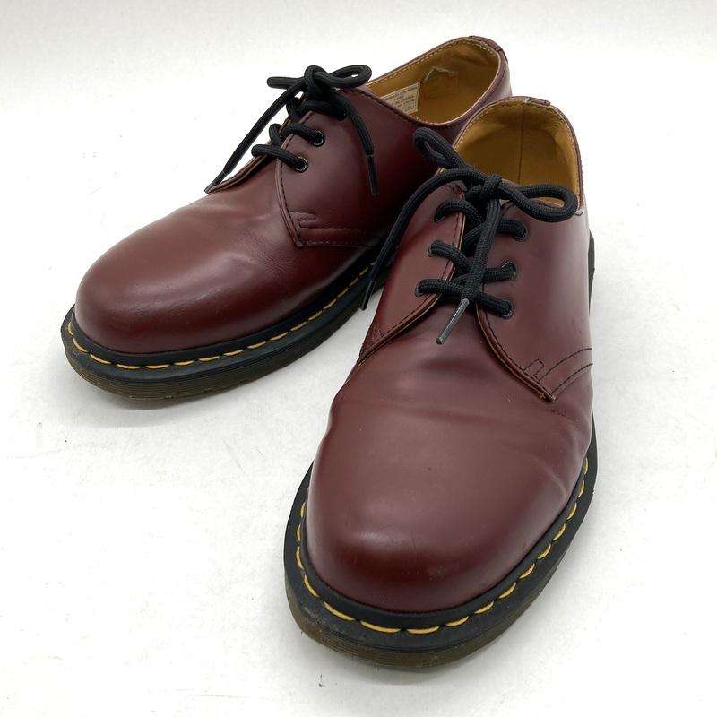 【美品】Dr. Martens 3ホールUK8 27cm Dr.Martens（ドクターマーチン） 3ホールシューズ 1461 メンズ UK8