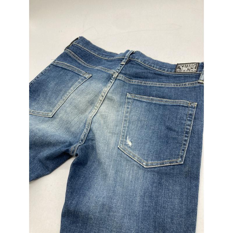 しょんぼり　代行品 HYSTERIC GLAMOUR（ヒステリックグラマー） デニムパンツ リメイク