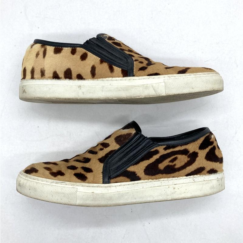 BALMAIN（バルマン） ハラコレザースリッポンスニーカー メンズ サイズ