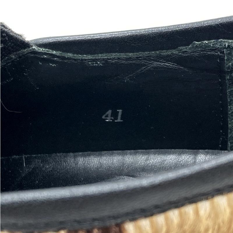BALMAIN（バルマン） ハラコレザースリッポンスニーカー メンズ サイズ 