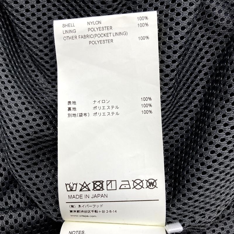 やん WTAPS（ダブルタップス） カヤンジャケットナイロンウェザーブラケッツ