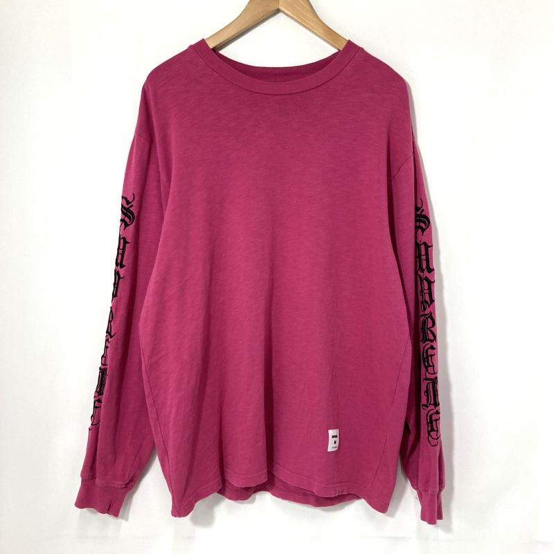 Supreme（シュプリーム） Tシャツ 長袖 ロンT メンズ Mサイズ ピンク