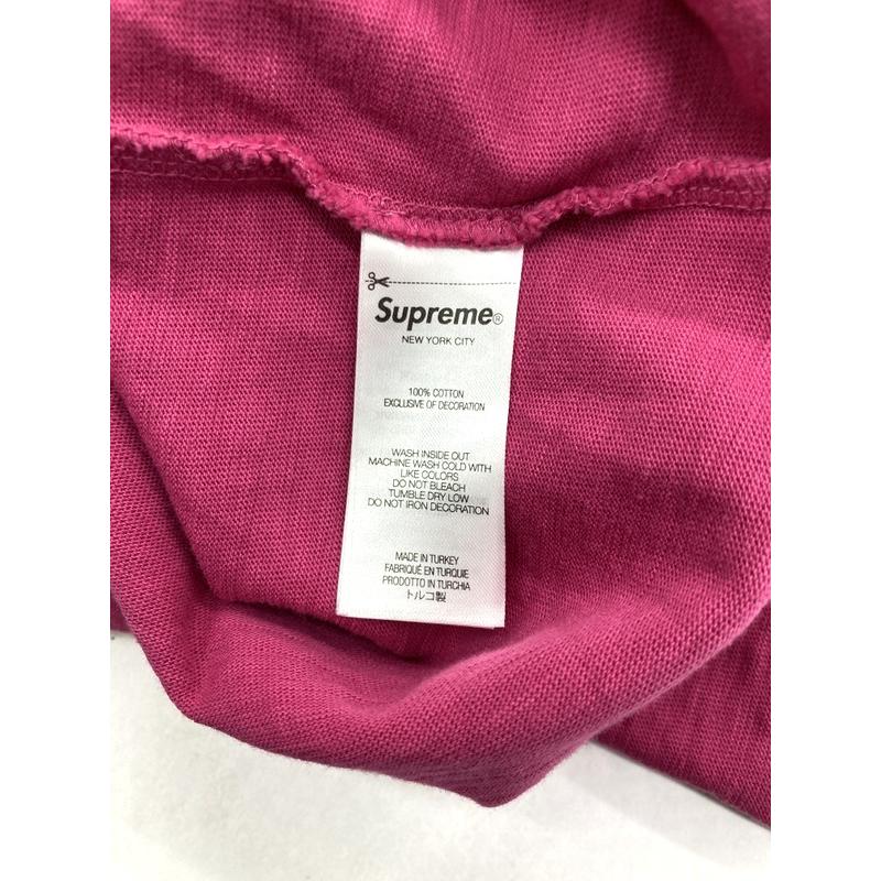 Supreme（シュプリーム） Tシャツ 長袖 ロンT メンズ Mサイズ ピンク