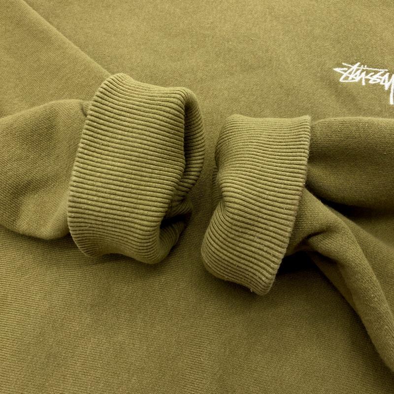 stussy ステューシー ストックロゴ クルー スウェット トレーナー 裏 