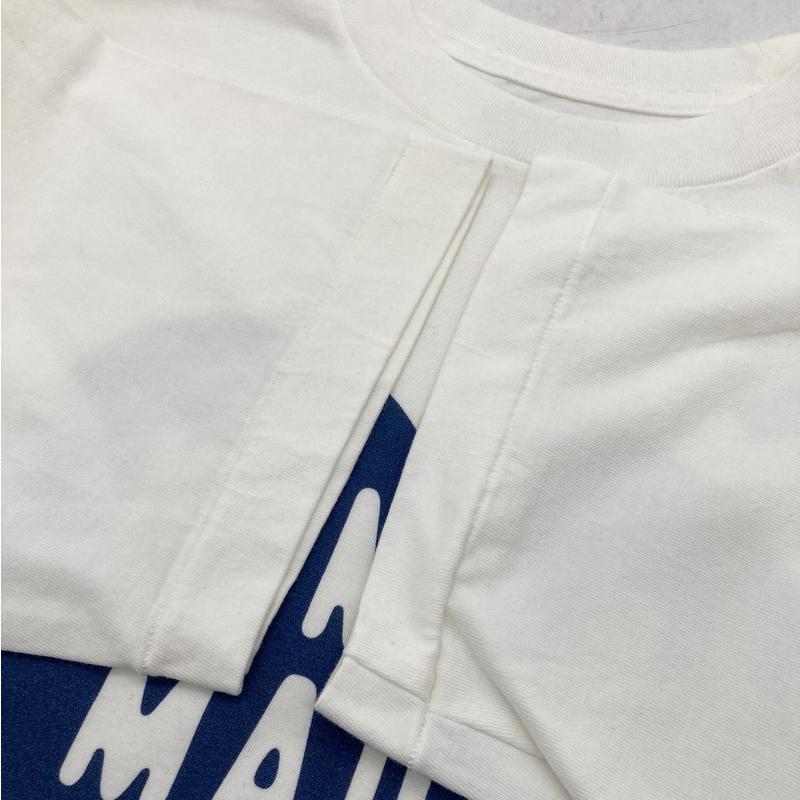 HUMAN MADE ホワイト カットソー HUMAN MADE（ヒューマンメード） ヒューマンメイド DAILY デイリーT