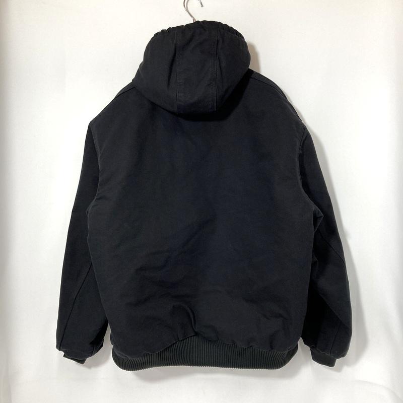 超希少 00s USA製 カーハート アクティブジャケット J04 L 墨黒 Carhartt（カーハート） アクティブジャケット ジャンパー 0J0140-M