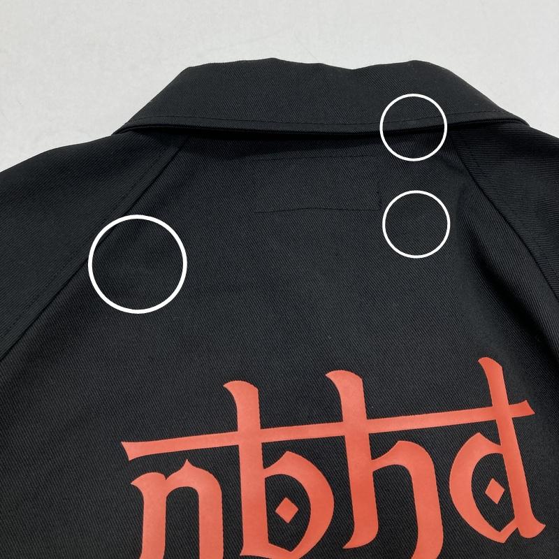 NEIGHBORHOOD DRIZZLER EC-JKT ブラック バイカーL NEIGHBORHOOD（ネイバーフッド） ジャケット DRIZZLER EC-JKT 201SPNH