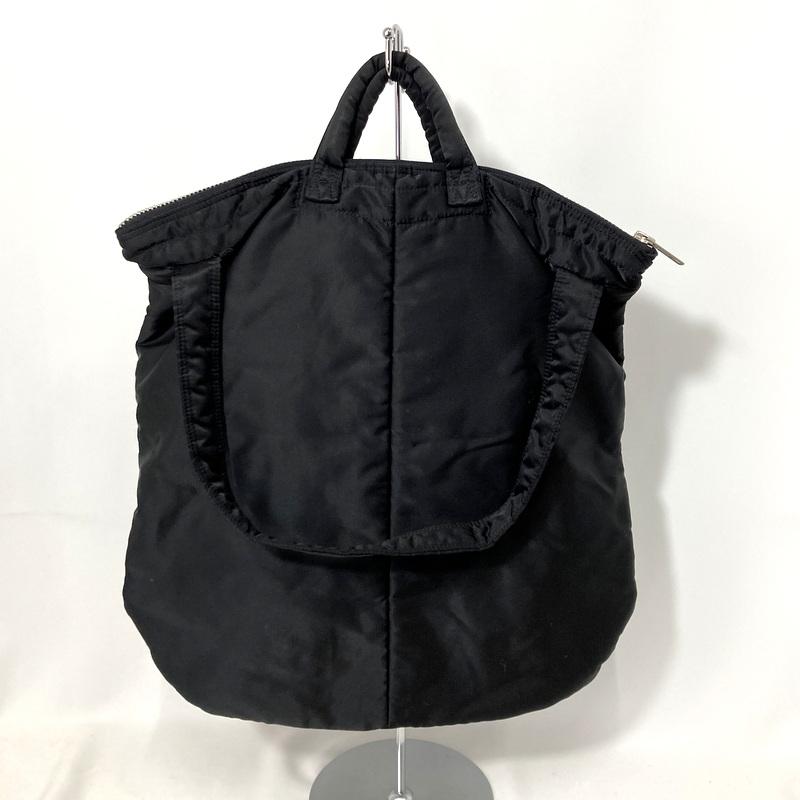 【美品】 ポーター　ビジネスバッグ　ヘルメットバッグ　タンカー　ブラック PORTER ポーター ヘルメットバッグ 2WAY 吉田カバン TANKER タンカー