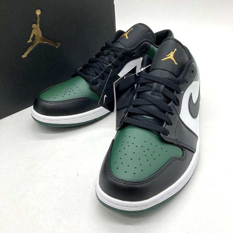 NIKE（ナイキ） スニーカー Air Jordan 1 Low Green Toe 553558-371 