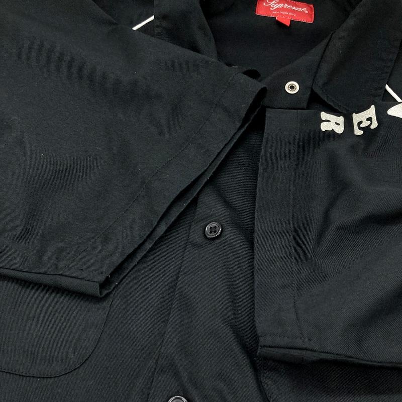 Supreme シュプリーム　ブラックシャツ Supreme（シュプリーム） 22ss Fuck Everything S/S Work Shirt ワーク