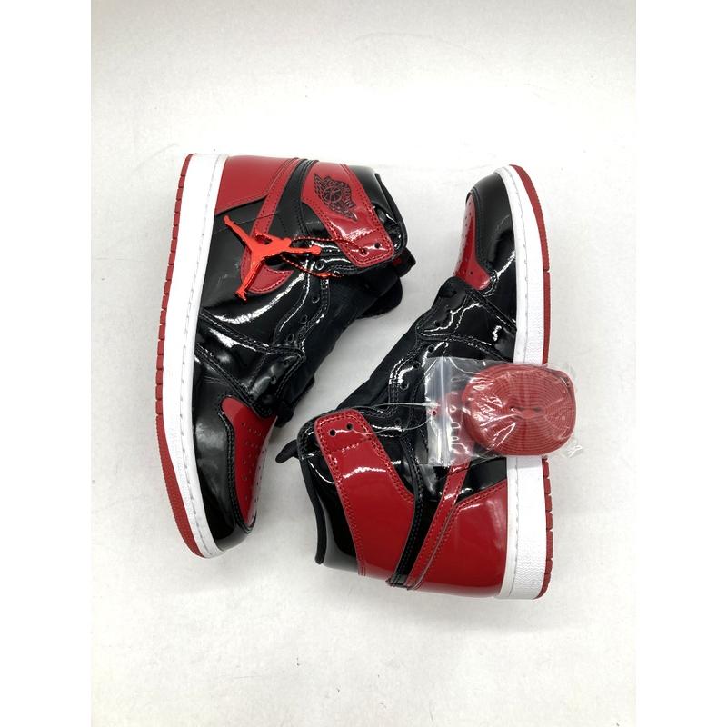 NIKE（ナイキ） スニーカー Air Jordan 1 High OG Patent Bred 555088