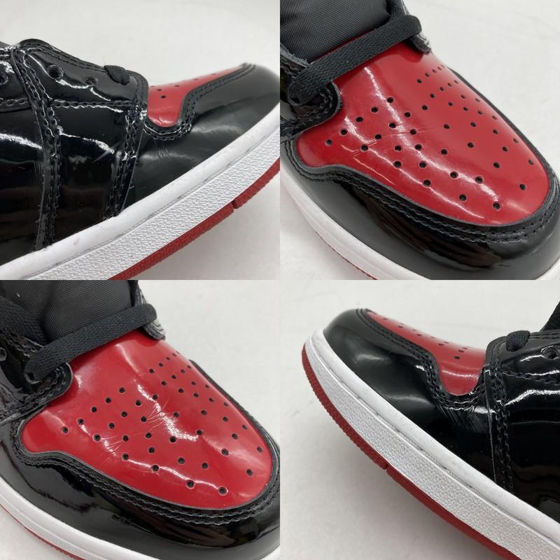 NIKE（ナイキ） スニーカー Air Jordan 1 High OG Patent Bred 555088