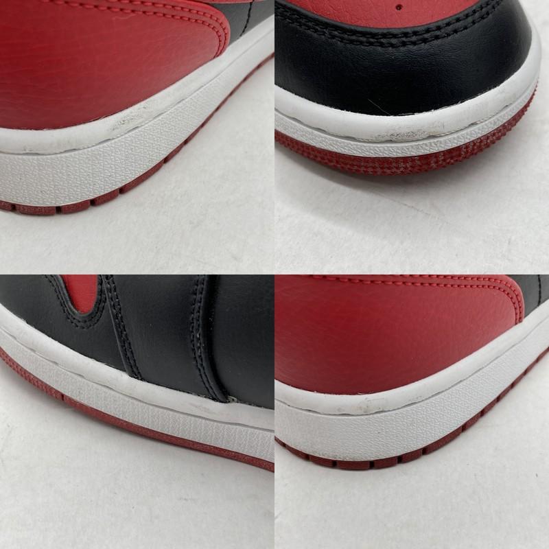 NIKE（ナイキ） スニーカー Air Jordan 1 Mid Bred 554724-074 エア