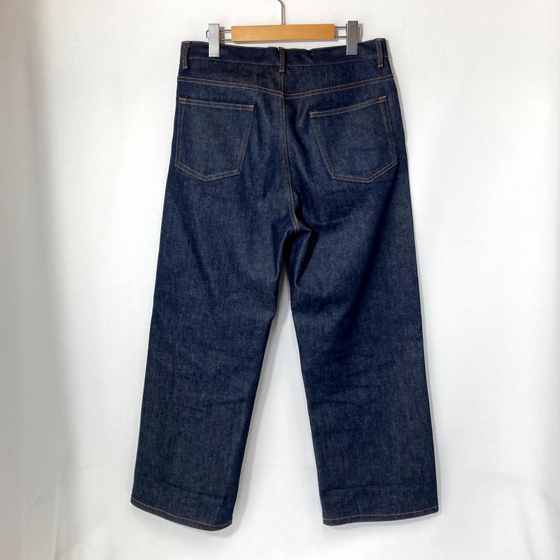 A.P.C. アーペーセー ジャン・アロン ワイドストレートデニムパンツ メンズ サイズ30 インディゴブルー ボトム A16031◆の画像