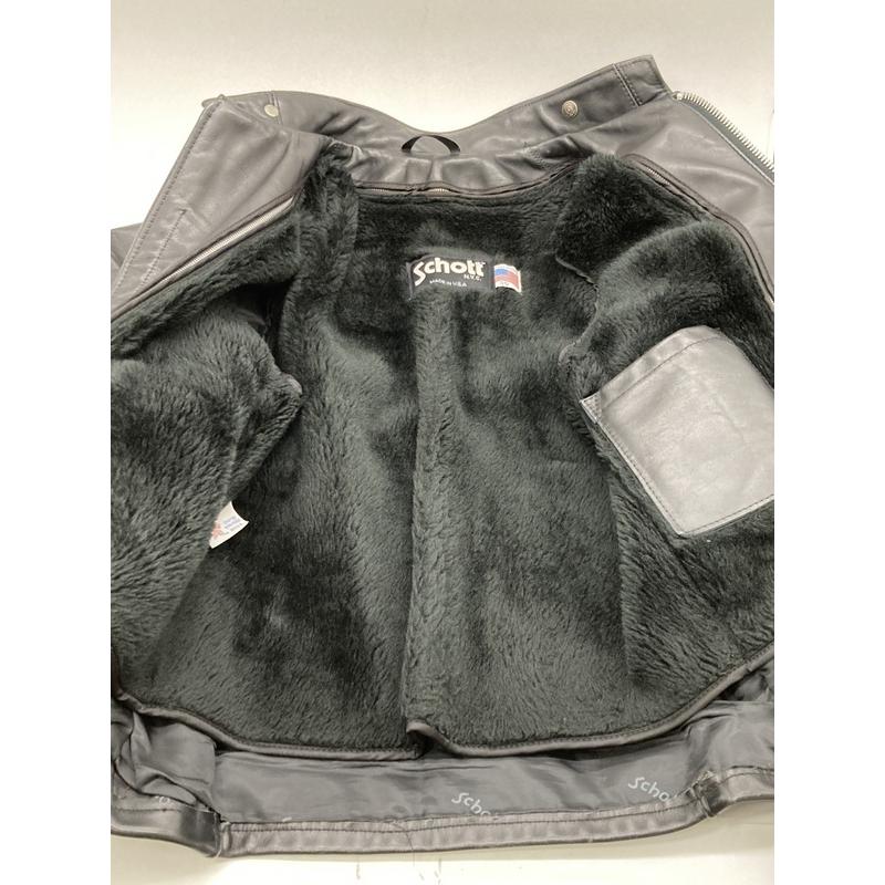 SCHOTT（ショット） ライダース シングル 641 レザージャケット 革