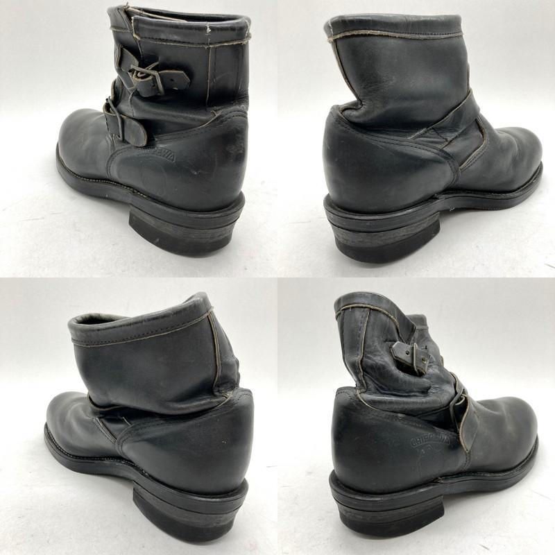 CHIPPEWA（チペワ） エンジニアブーツ ショート 訳あり メンズ 25.5