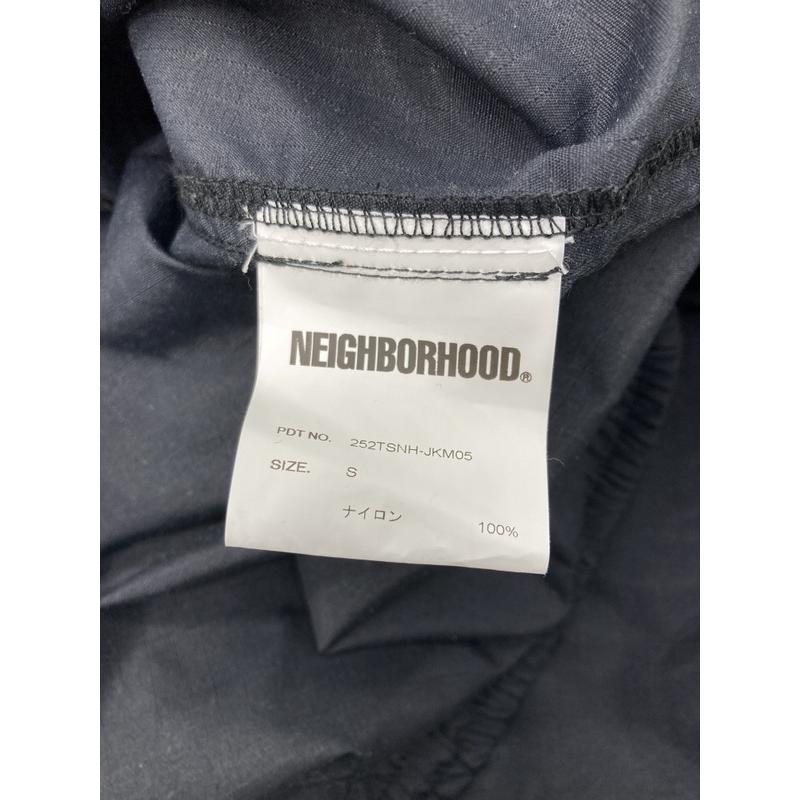 04 ネイバーフッドリネントラッカージャケット ブラック サイズM ネイバーフッド NEIGHBORHOOD 04SS リネントラッカージャケット メンズ