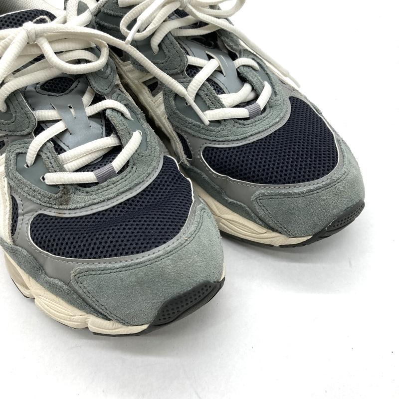 asics アシックス スニーカー GEL-NYC 1203A383 メンズ 27cm グレー 靴 B16263◆の画像