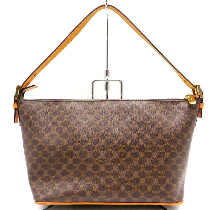 セリーヌ マカダム柄 ハンドバッグ ハンドポーチ オールドセリーヌ