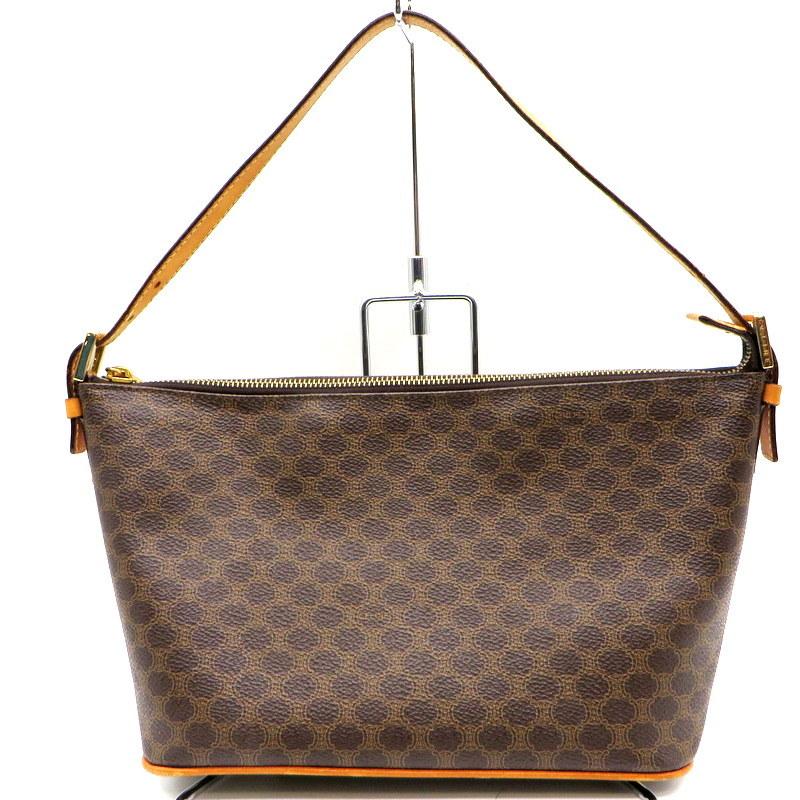 セリーヌ マカダム柄 ハンドバッグ ハンドポーチ オールドセリーヌ