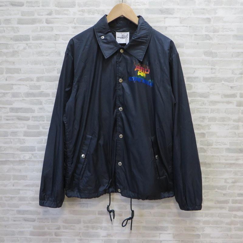 人気ブランドを タカヒロ ミヤシタ ザ ソロイスト Sj 0104 コーチジャケット Coach Jacket ナイロン 薄手 Mサイズ ネイビー Thesoloist アウター W4610d Seal限定商品 Artrwanda Rw