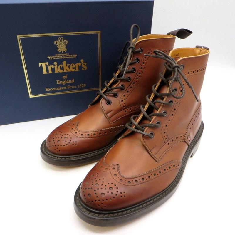 トリッカーズ モルトン カントリーブーツ M2508 シューズ カジュアル レザー Malton イギリス製 茶 メンズ サイズ9 Tricker S 靴 W6517 1 サンステップ Yahoo 店 通販 Yahoo ショッピング